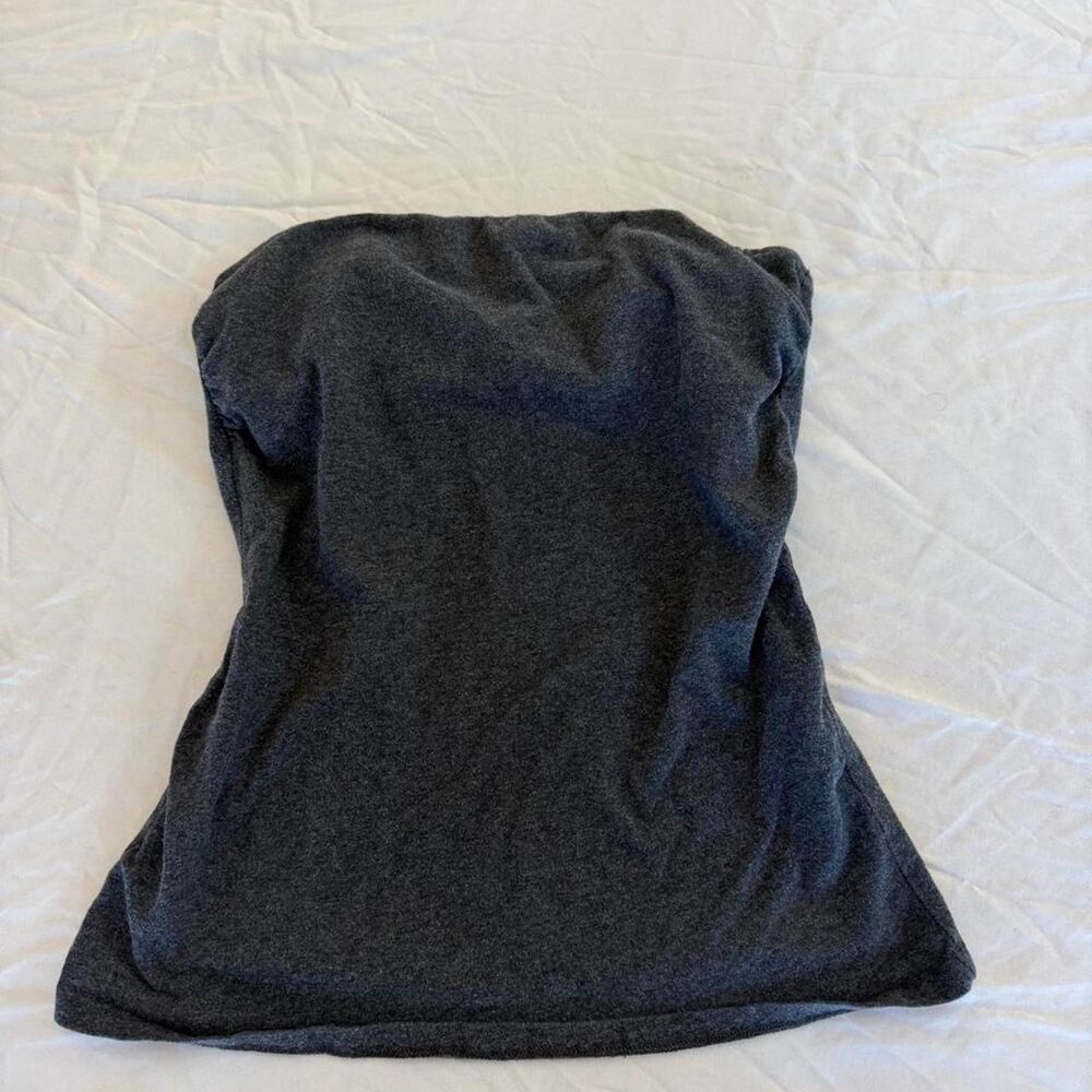 Ambiance-apparel Women's Grey Crop-top